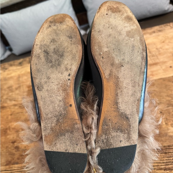 GUCCI Princeton Fur Lined Slipper - Picture 5 of 5